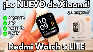 Redmi Watch 5 Lite 🤯 ¡El Smartwatch de Xiaomi AMOLED con GPS por SOLO 50 [upl. by Halverson862]