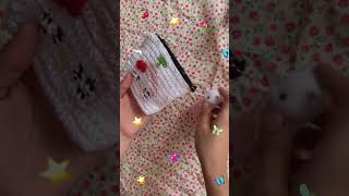 Cartera crochet 🎀🍓⭐️🍒 crochet crochetpurse crochettutorial crocheting [upl. by Clare541]