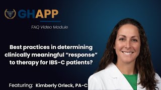 FAQ Best practices in determining clinically meaningful “response” to therapy for IBSC patients [upl. by Grady]