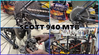 Scott Addict 940Mtb Full ServiceSCOTT Hydraulic BrakeKUNDA CYCL scott cycling hydraulicbreaker [upl. by Frances]