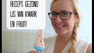 Recept Gezond IJs van Kwark en Fruit [upl. by Aihsenor262]