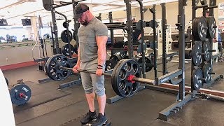 Stiff Leg Deadlift from Deficit [upl. by Aneral]