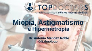 Miopía Astigmatismo e hipermetropia ¿Cuál es la diferencia [upl. by Eatnuahs958]