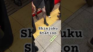 📍Shinjuku Station Tokyo Japan  shinjukustation tokyo japan TokyoDestination [upl. by Mcclure]