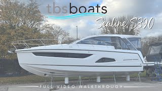 Sealine S390 Walkthrough [upl. by Hennahane372]