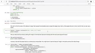 QuantLib notebooks discount margin calculation [upl. by Lattie]