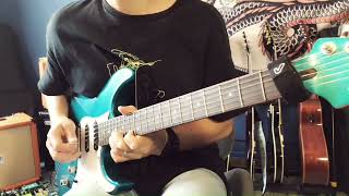 Yamaha Pacifica 612viix love this green guitar [upl. by Revert]