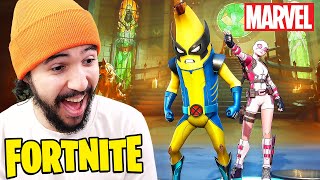 ON DÉCOUVRE LA NOUVELLE SAISON MARVEL SUR FORTNITE Chapitre 5  Saison 4 [upl. by Elexa753]