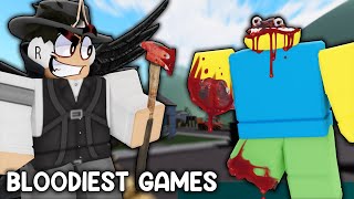 The BEST BLOODIEST Roblox Games Roblox Combat Warriors Redbox 2 Neighborhood War [upl. by Licec]