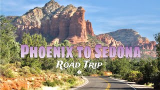 4K 🇺🇸 Scenic Drive from Phoenix to Sedona  Interstate I17  Arizona USA [upl. by Lonee]