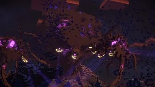 The Wither Storm  Netflix Remix  Showdown with the Enderman [upl. by Evetta139]