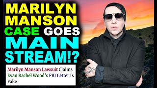 Marilyn Manson case goes MAINSTREAM [upl. by Allertse795]