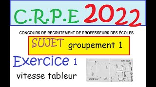 CRPE 2022  sujet maths corrigé groupement 1 ex3 les billes [upl. by Joann]