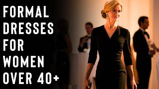 How to Look Stunning at Formal Events  Top 10 Cocktail Dresses for Women Over 40 [upl. by Nylssej]