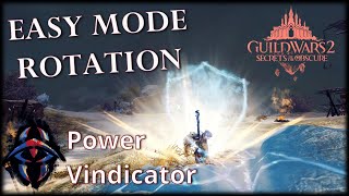 Guild Wars 2 Greatsword Vindicator  Easy Rotation 38k DPS [upl. by Maegan]