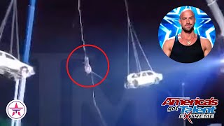 Jonathan Goodwin Dardevil Nearly KILLS Himself For A Shot On Americas Got Talent Lives [upl. by Mina]