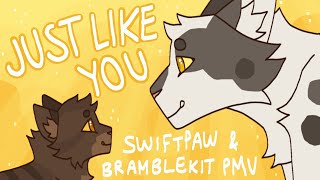 CW↓Just like you  Swiftpaw amp Bramblekit PMV [upl. by Hollerman927]