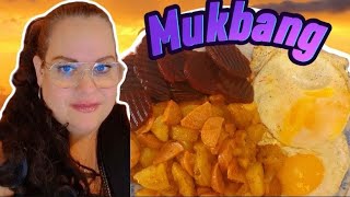 Mukbang  Pyttipanna med ägg och rödbetor [upl. by Danielson772]