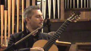 2° Concerto in Do C op 160 for guitar by Mario CastelnuovoTedesco played by Johan Fostier [upl. by Gefen]