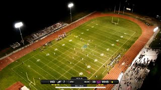 WDHS Football vs Willingboro 101521 [upl. by Bushore340]