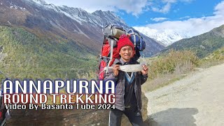 Annapurna Circuit Trek in Nepal  ANNAPURNA Nepal Trek [upl. by Onitram358]