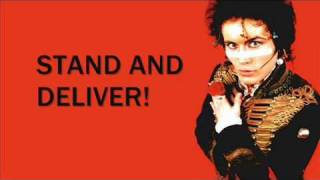 Adam amp the ants  stand and deliver lyrics [upl. by Earazed903]