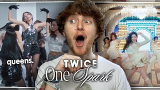 THEY ARE QUEENS TWICE  ONE SPARK Official MV  Reaction [upl. by Kurt]