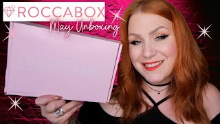 UNBOXING ROCCABOX MAY 2022 SUBSCRIPTION £15 BEAUTY BOX WORTH £118 [upl. by Jochebed]