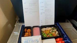 REVIEW KLM Business Class Amsterdam to London City Airport [upl. by Nolek]