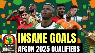 GOLAZOs from AFCON 2025 Qualifiers Matchday 1 and 2 [upl. by Colville977]