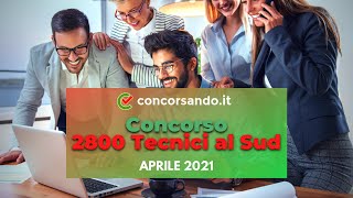 Concorso 2800 Tecnici al Sud – La guida [upl. by Marcellina320]