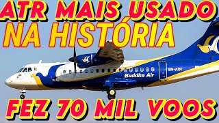 O ATR QUE MAIS VOOU NA HISTÓRIA 70 MIL VOOS QUASE 2 MILHÕES DE PASSAGEIROS [upl. by Pettifer]