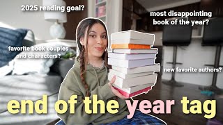 end of the year book tag 📚 [upl. by Aicilaana944]