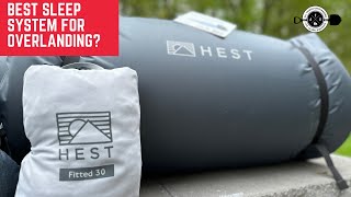 Best Sleep System for Overlanding or Camping Hest Foamy Wide Hest Pillow and Hest Fitted Sheet [upl. by Nnylyam]