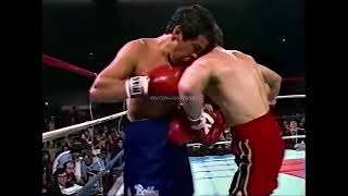 Ray Mancini vs Bobby Chacon  1080p 60FPS  Highlights [upl. by Lilaj]