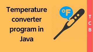 Java program for temperature conversion [upl. by Argella606]