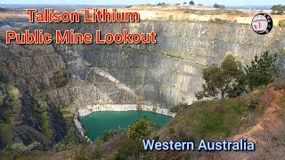 Worlds Largest Lithium Public Mine LookoutGreenbushes WA [upl. by Akimal]