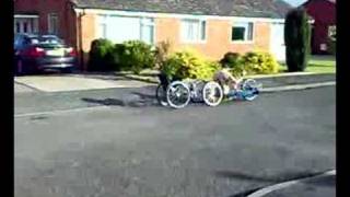 WHEELCHAIR TOWBAR FOR HANDCYCLE [upl. by Aicylla]