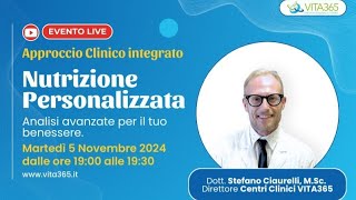 APPROCCIO CLINICO INTEGRATO LA NUTRIZIONE PERSONALIZZATA [upl. by Aramahs]