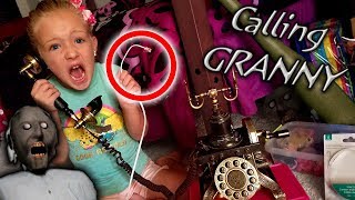 Calling Granny in Real Life OMG She Called me Back on Abandoned Phone [upl. by Bruni514]