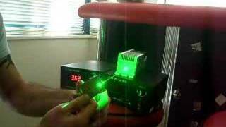 1 Watt Green Laser [upl. by Anilem]