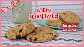 GALLETAS de AVENA FIT sin azúcar y sin harina ¡VIDEO ACTUALIZADO │ La Cocina de Frutilla [upl. by Minor877]