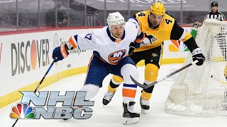 NHL Stanley Cup 2021 First Round Islanders vs Penguins  Game 1 EXTENDED HIGHLIGHTS  NBC Sports [upl. by Ayahsal]