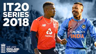 Buttler Rohit amp More Star in Dramatic 2018 Series  England v India Full IT20 Series Highlights [upl. by Odlopoel]