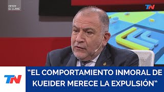 Juez quotEl comportamiento inmoral de Kueider merece la expulsiónquot [upl. by Eenar]