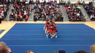 Oswego High School Varsity Cheer [upl. by Neveda]