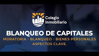 EN VIVO BLANQUEO DE CAPITALES DR RICARDO SOSA LISICKI LITVIN Y ASOCIADOS COLEGIO INMOBILIARIO [upl. by Atipul91]