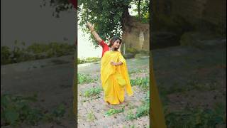 Amar Bhitor O Bahire Dance ll Debolina Nandy song ll Valo achitrending dance shorts bengali yt [upl. by Iiette]