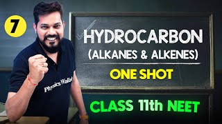 HYDROCARBON  Alkanes and Alkenes  COMPLETE CHAPTER  ConceptsPYQs  Class 11th NEET [upl. by Nalac]