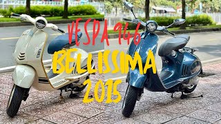 So sánh Vespa946 Bellissima 2015 và custom Christian Dior  đỉnh cao sang trọng của thiết kế Italia [upl. by Evreh]